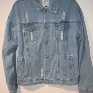Distressed denim Jacket